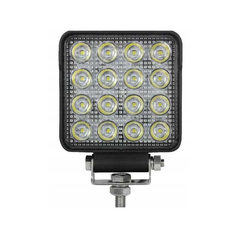 Kvadratinė LED darbo lempa 25w 3040lm
