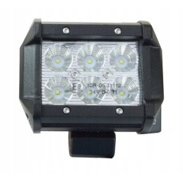 LED darbo lempa 18w 12v 24v 2750lm 6000k