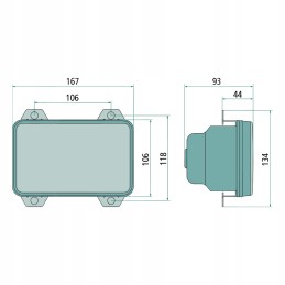 Priekinis žibintas john deere 5m 5r al152328 wesem