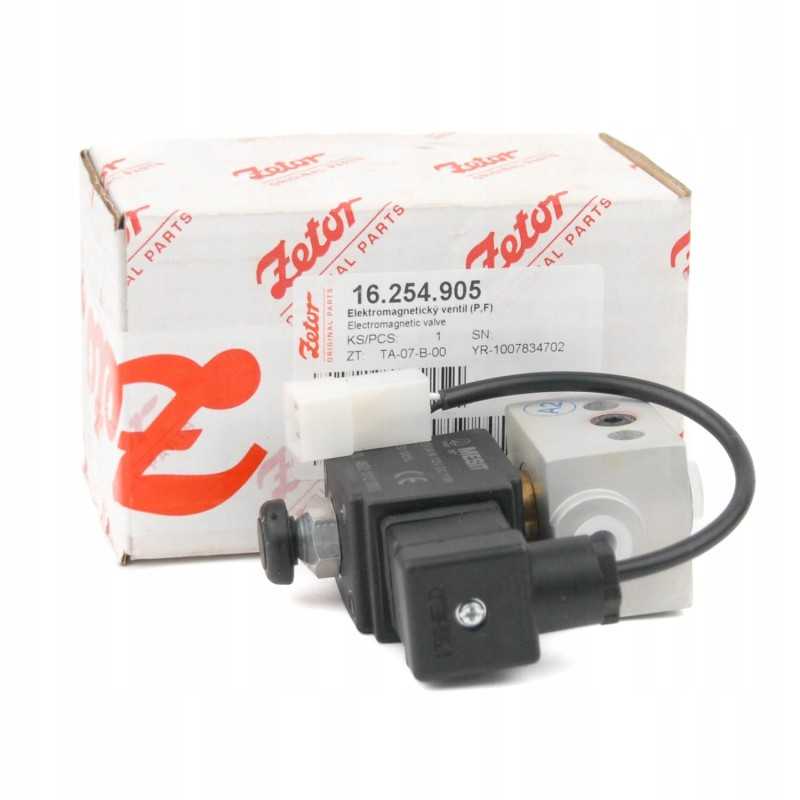 Solenoidinis vožtuvas Zetor FRT PRX 16254905