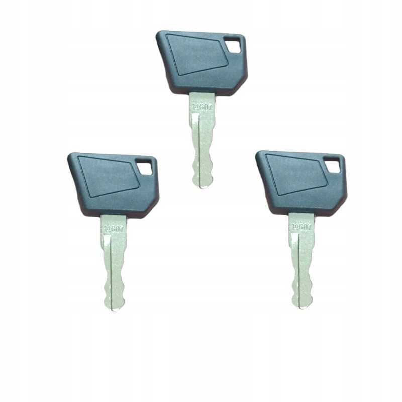 3x raktas užvedimo durelių uždegimui nh new holland zeppelin 14607