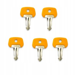5x raktelis užvedimo jungikliui, uždegimo durelės, Jungheinrich Linde K701