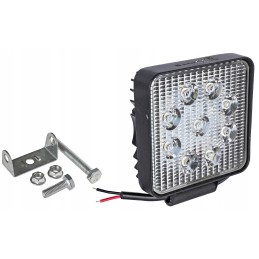 Halogeninė LED darbo lempa 27w 12v 24v 9 led 2 vnt