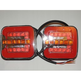 LED priekabos galinis žibintas, rinkinyje 2 vnt