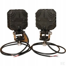 LED robo lempa kvadratinė 10 30v 9w 1000 lm mėlyna