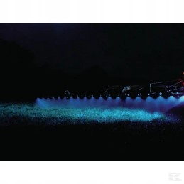 LED robo lempa kvadratinė 10 30v 9w 1000 lm mėlyna