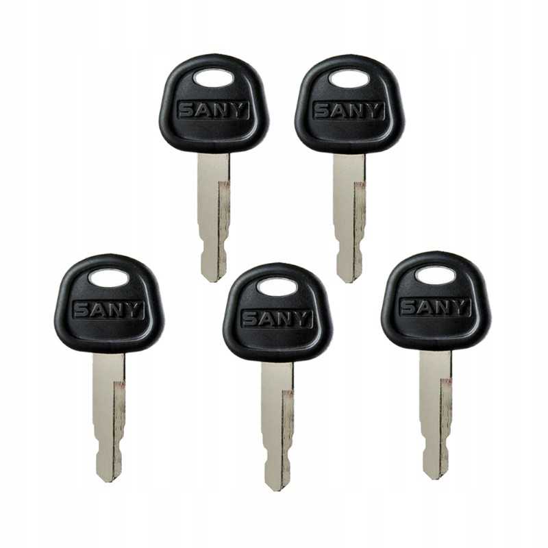 5x rakto durelių uždegimo raktas ekskavatoriaus mašinai Sany 60022654