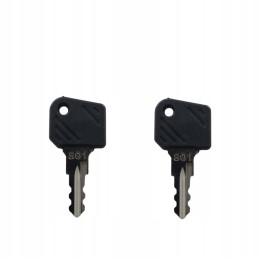 2x Linde 801 šakinio krautuvo durų uždegimo jungiklio uždegimo raktelis