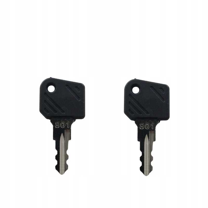 2x Linde 801 šakinio krautuvo durų uždegimo jungiklio uždegimo raktelis