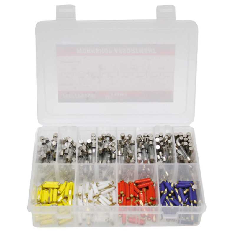 Stiklo ir saugiklių komplektas