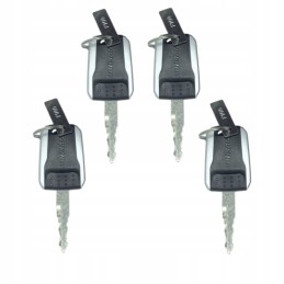 4x raktas uždegimo raktas durų uždegimas doosan daewoo develon f900 oem