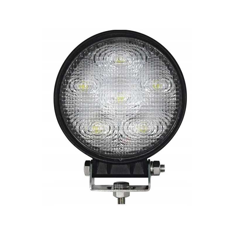 Apvali LED darbinė lempa 1440lm, išsklaidyta šviesa