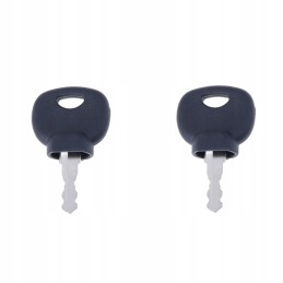 2x Manitou mašinos 184818 durų uždegimo jungiklio raktas