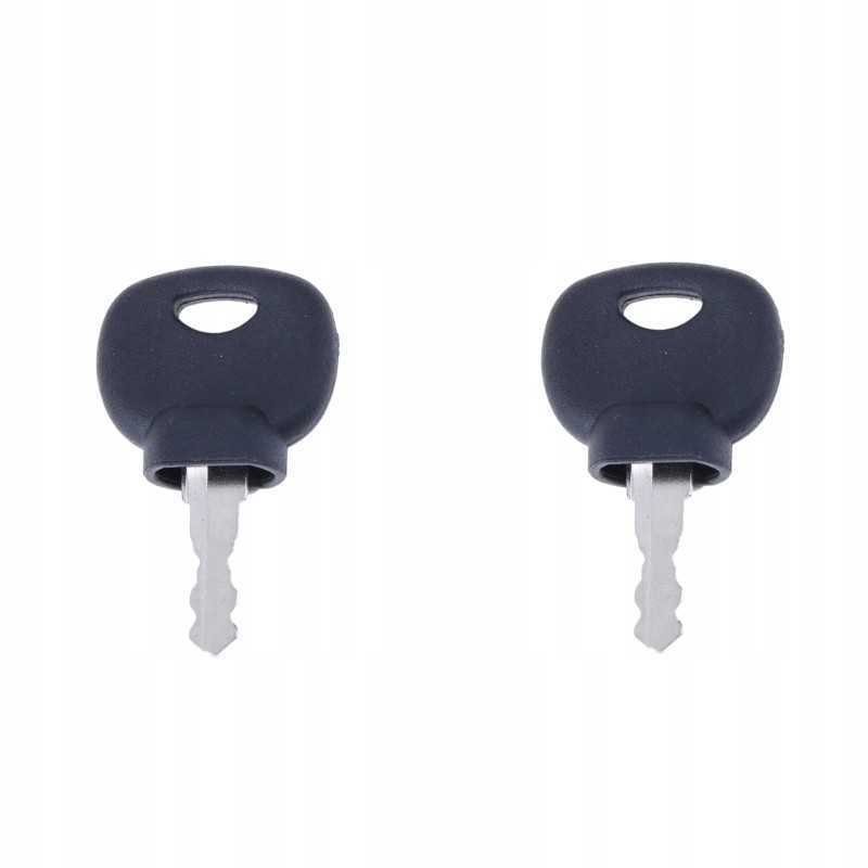 2x Manitou mašinos 184818 durų uždegimo jungiklio raktas