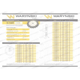 Grūdintas krumpliaratis, diskas 16b 1 r1 1 iš 28 warynski w t16b1 28