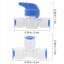 Vandens žarnos vožtuvas su 2 taškų greita jungtimi