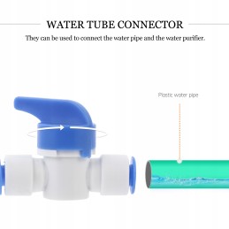 Vandens žarnos vožtuvas su 2 taškų greita jungtimi