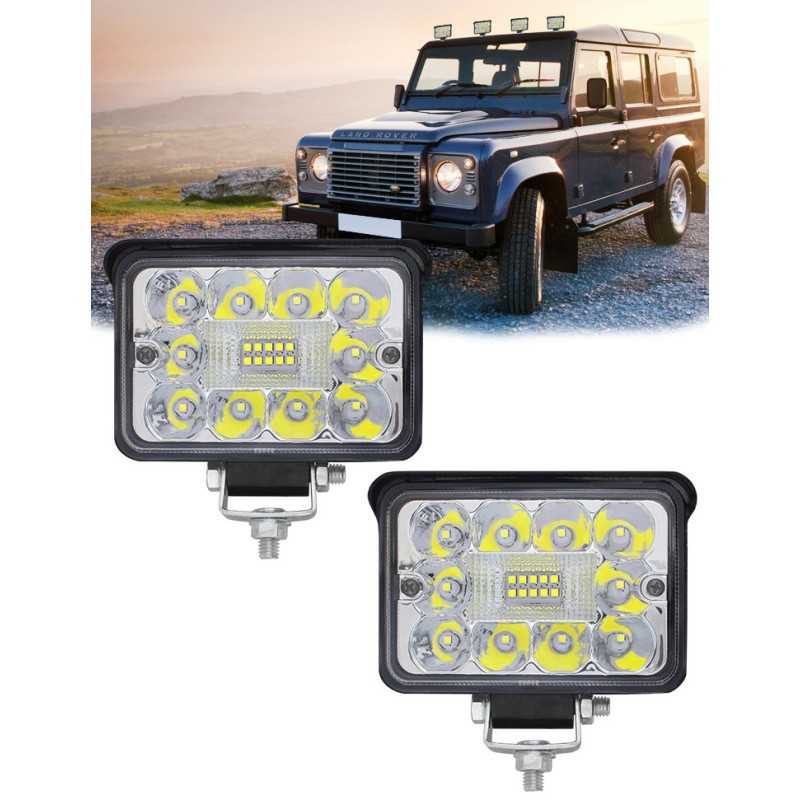 2 x halogeninių LED darbo lempų rinkinys 60w 12 24v