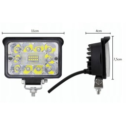 2 x halogeninių LED darbo lempų rinkinys 60w 12 24v