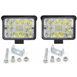 2 x halogeninių LED darbo lempų rinkinys 60w 12 24v