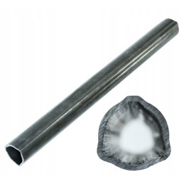Išorinis trikampis vamzdis 43x3mm, ilgis 47 2cm d