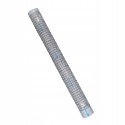 Vertikalus dangtis išmetimo vamzdžiui, nerūdijantis plienas, h18, aukštis