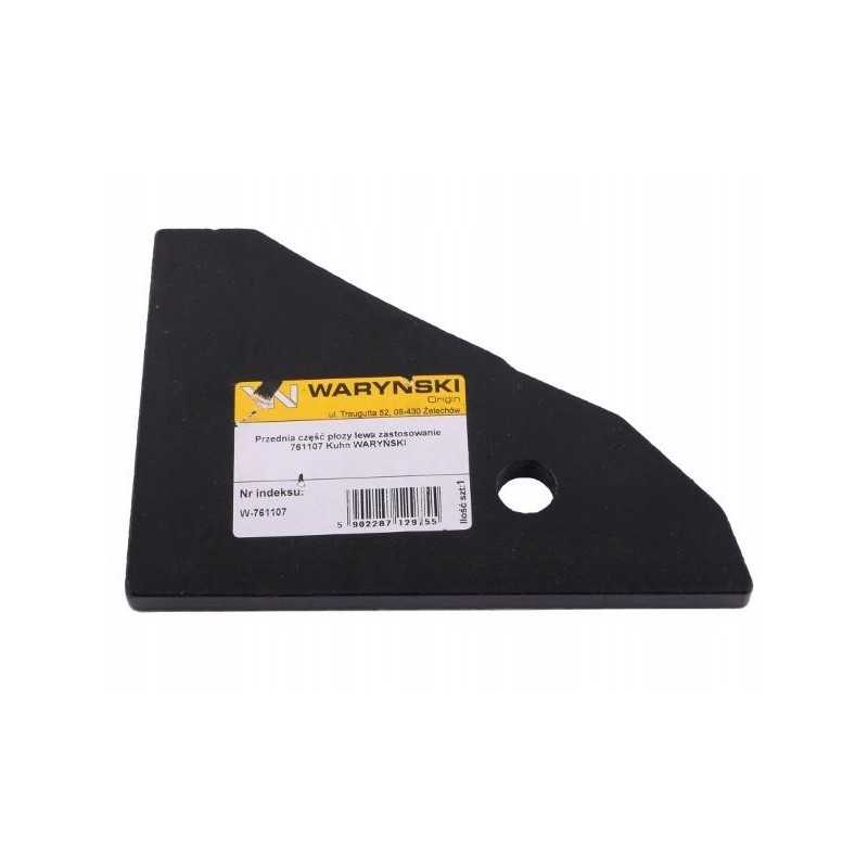 Priekinė slydimo dalis, kairė, skirta naudoti su 761107 Kuhn