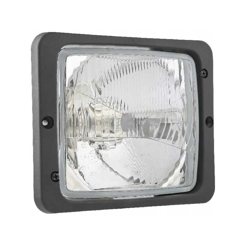 Priekinis žibintas h4 stačiakampis 12 24v