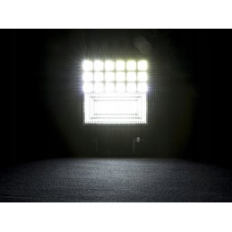 Halogeninė LED darbo lempa 12 24v 126w juodas rėmelis