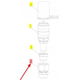 101236666 pneumatinė jungtis