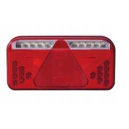 Galinis žibintas su trikampiu 61LED, dešinė, 5 funkcijos