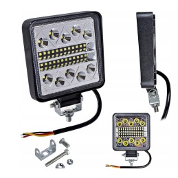 Halogeninė LED darbo lempa 12v 24v 102w cree