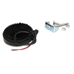 Halogeninė lempa, LED prožektorius, 27 colių, apvalus, 9 LED