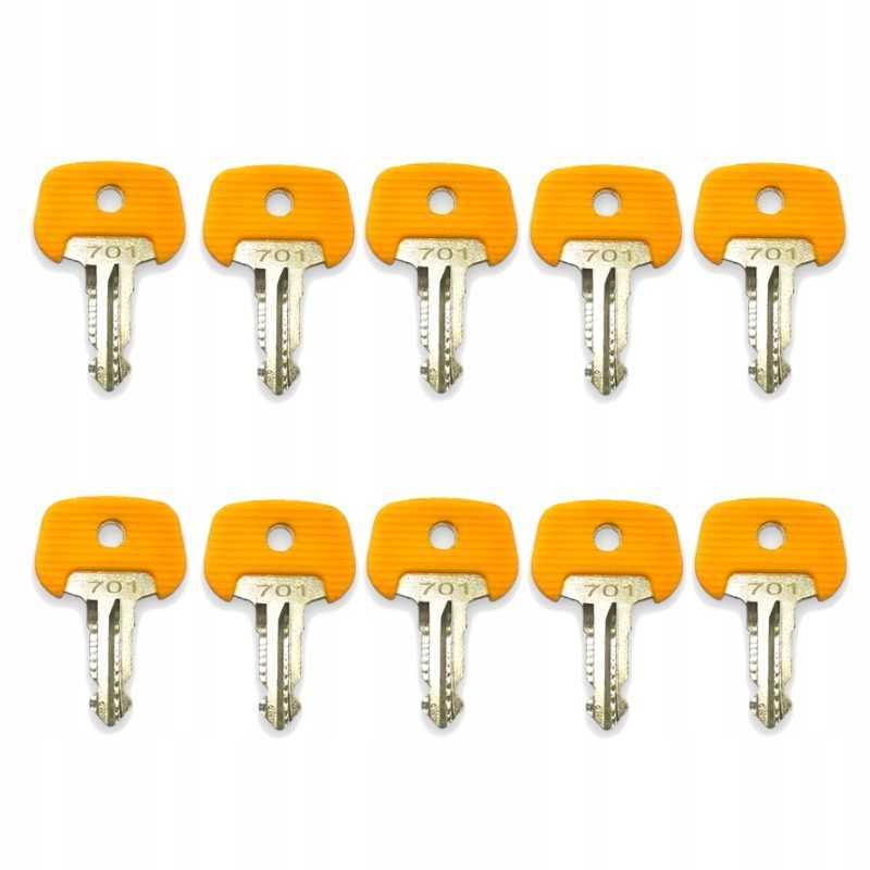 10x raktelis užvedimo jungikliui, uždegimo durelės, Jungheinrich Linde K701