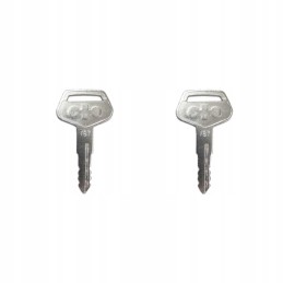 2x raktas uždegimo durelės užvedimo raktelis komatsu 787 tr 261434 0001