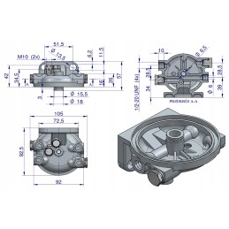 Kuro filtro dangtelis mf3 originalus ursus fpv5701u