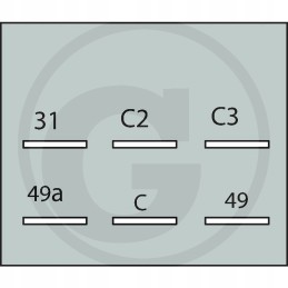 Deutz Fahr posūkio žibintas 01172973