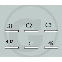 Deutz Fahr posūkio žibintas 01172973