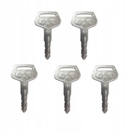5x raktas uždegimo durelės užvedimo raktelis komatsu 787 tr 261434 0001