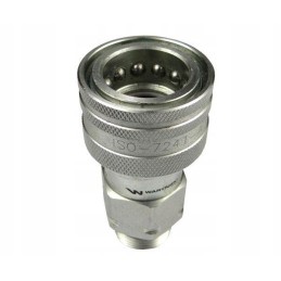 Hidraulinė greitoji jungtis, M22x1 lizdas, 5 nerūdijančio plieno sriegiai