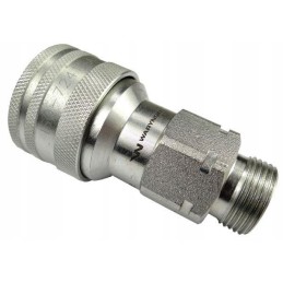 Hidraulinė greitoji jungtis, M22x1 lizdas, 5 nerūdijančio plieno sriegiai