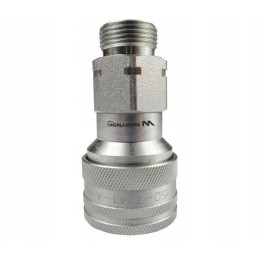 Hidraulinė greitoji jungtis, M22x1 lizdas, 5 nerūdijančio plieno sriegiai