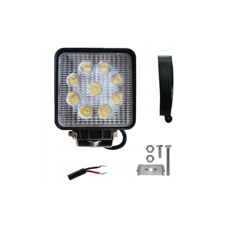 Halogeninis prožektorius darbo lempa 9 LED 12v 24v