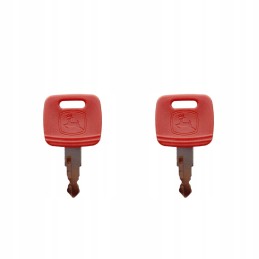 2x raktas uždegimo durelės uždegimo raktelis jd john deere re183935