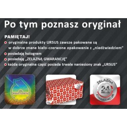Apatinė radiatoriaus guminė žarna, originali Ursus C360