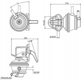 Kramp kuro siurblys tinka John Deer