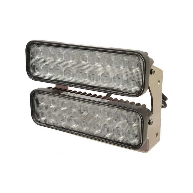 Darbo šviesos lempa 12 24v dviguba