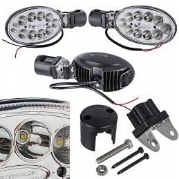 LED darbo lempa su šonine rankena, 2 vnt