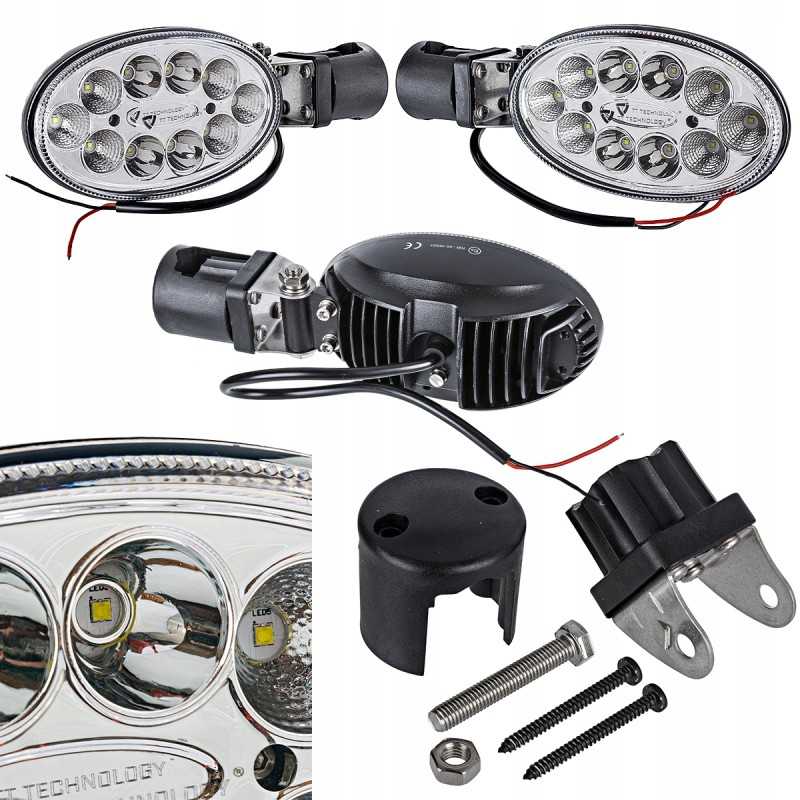 LED darbo lempa su šonine rankena, 2 vnt