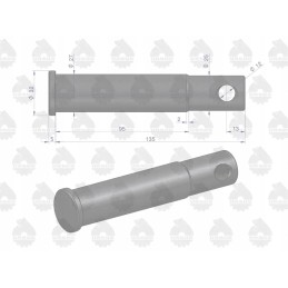 Lauko prikabinimo šakės kaištis c 330 c 360 originalai